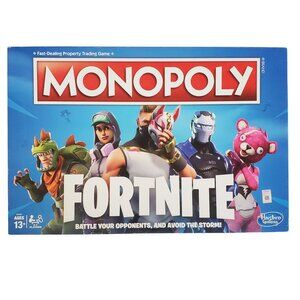 Fortnite Edition MONOPOLY Board Game Original 2018 Ages 13+ Strategy Properties